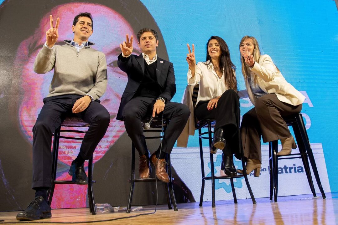 Kicillof, Berni, De Pedro y Di Tullio acompañaron el lanzamiento de Agustina Propato en Zárate
